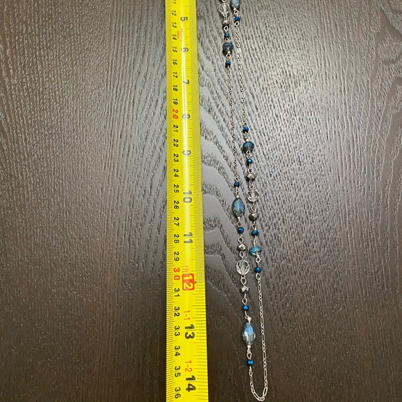 H: Sapphire Blue Necklace - Picture 7 of 9